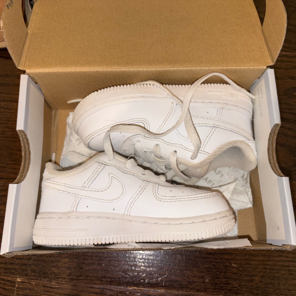 Air Force 1s Nike Kids' Classic White Sneakers